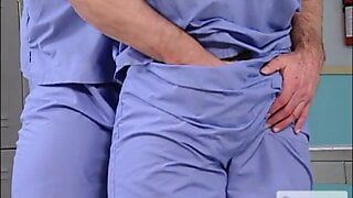 Muscle doctor’s fucking during break