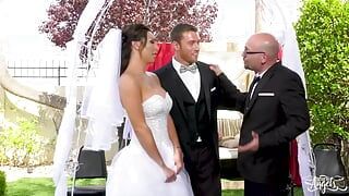 TRANS ANGELS- Blushing bride Chanel Santini’s ravenous appetite for dick. Secretly Chanel and the best man