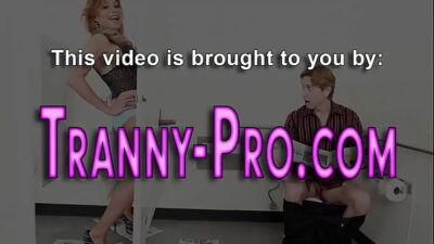 Trans slut pounding guys ass