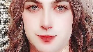 Pink Sissy Girl Lady Boy White Big Butt White Skin Crossdresser