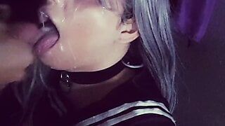 Hot Facial CUM On CD SLUT