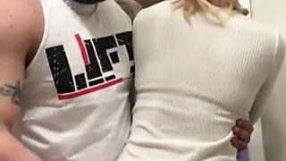 Trans Girl and Daddy Raw Fuck