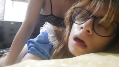 Fucking after Halloween party with a sissy bitch