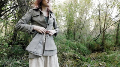 Stripping & Cumming in the Woods